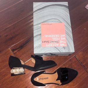 🖤Jeffrey Campbell Lawbow Loafers